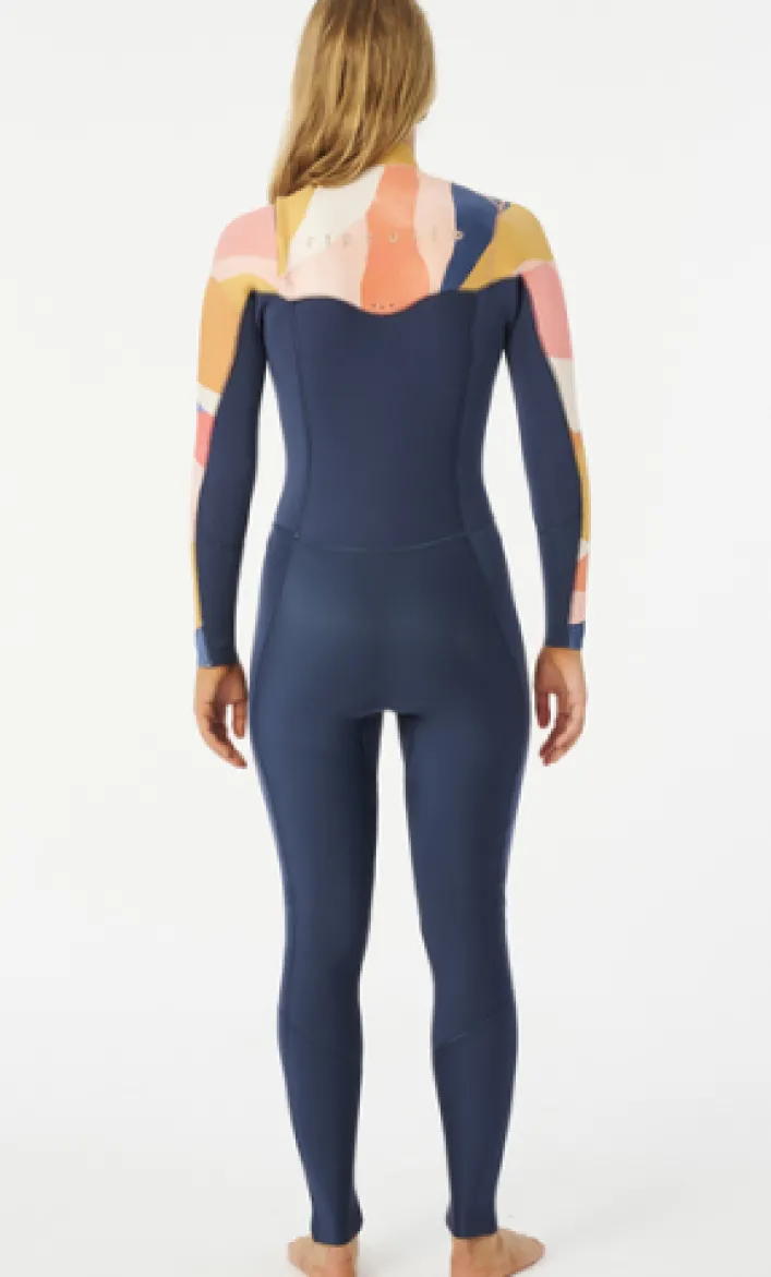 Rip Curl Dawn Patrol 5/3 Neoprenanzug mit Brustreißverschluss für Damen