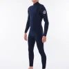 Rip Curl Dawn Patrol Perf 3/2 Neoprenanzug mit Brustreißverschluss