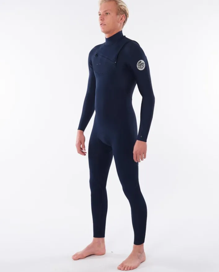 Rip Curl Dawn Patrol Perf 3/2 Neoprenanzug mit Brustreißverschluss