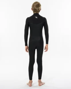 Rip Curl Junior Dawn Patrol 4/3 mm Neoprenanzug mit Brustreißverschluss