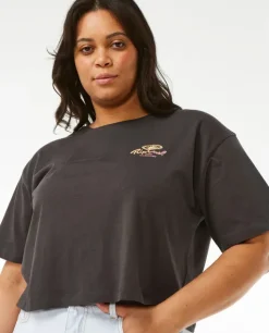 Rip Curl Rolling Curl Crop T-Shirt