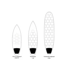 RSPro HexaTraction River- und Wakesurfboard-Griff, transparent