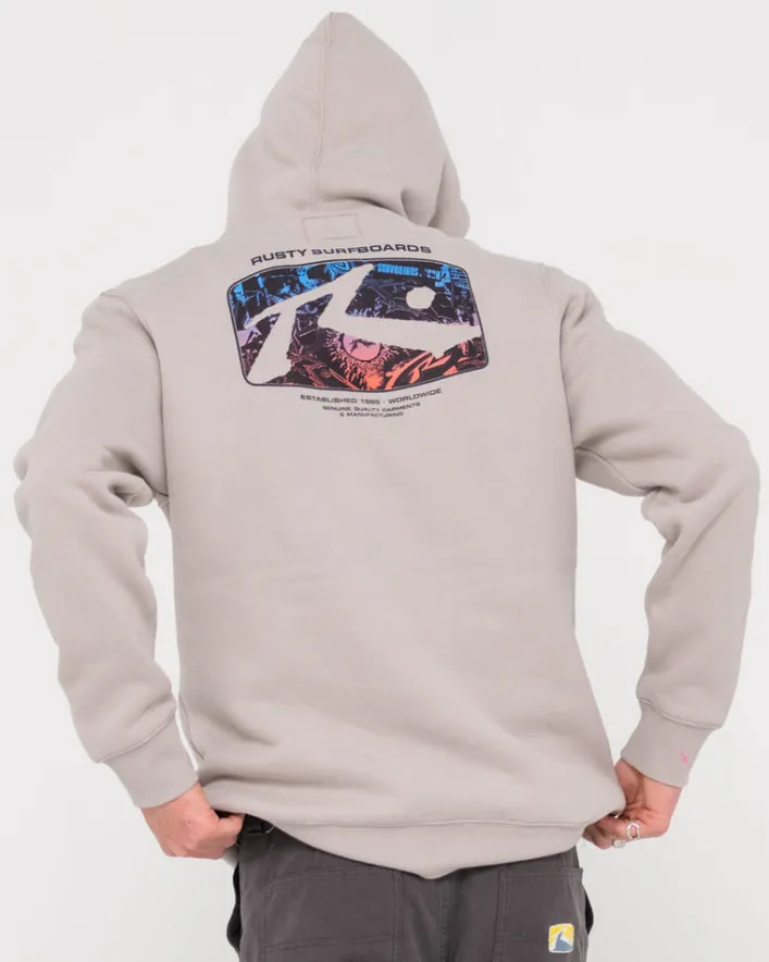 Rusty Advocate Super Fleece-Kapuzenpullover