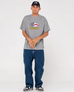 Rusty Coach – Carter – Schweres, kurzärmliges T-Shirt