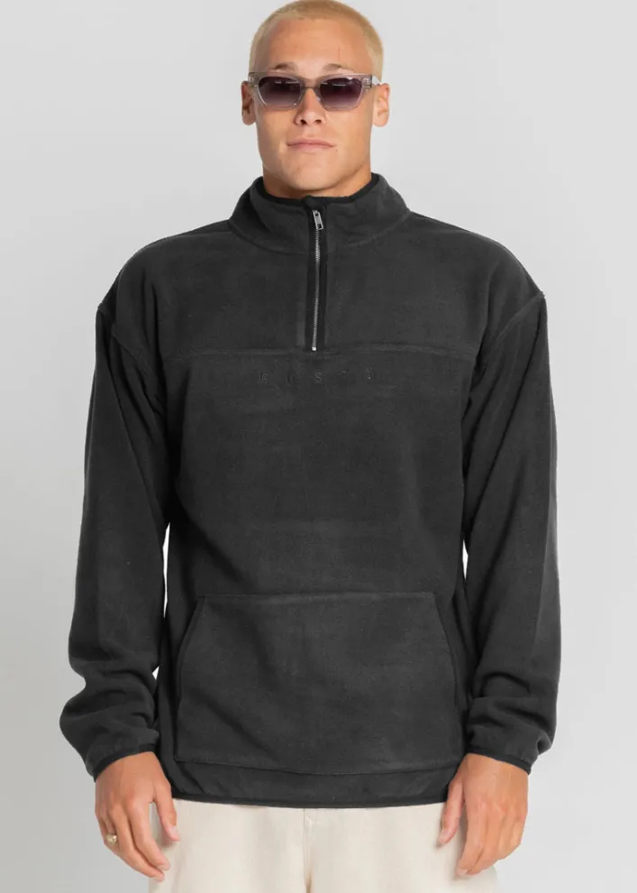 Rusty Polarized 1/4 Zip Polar Fleece