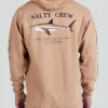 Salty Crew Bruce Fleece mit Kapuze - Sandstein