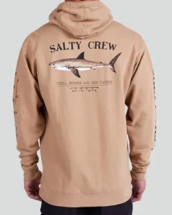Salty Crew Bruce Fleece mit Kapuze - Sandstein
