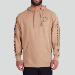 Salty Crew Bruce Fleece mit Kapuze - Sandstein