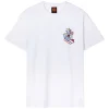 Santa Cruz – T-Shirt mit Streifen „Screaming Scratched Hand“