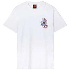 Santa Cruz – T-Shirt mit Streifen „Screaming Scratched Hand“