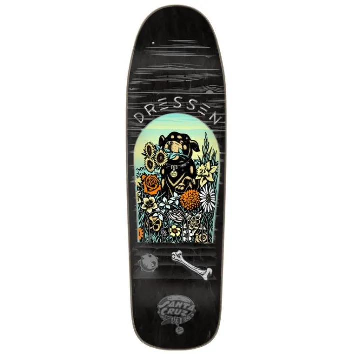 Santa Cruz Dressen Pup Sharped Deck 9.3