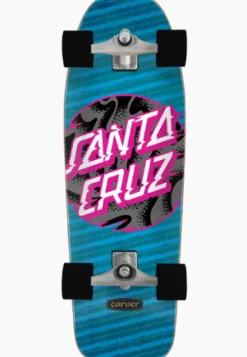 Santa Cruz x Carver Vivid Dot 9.8 Surfskate