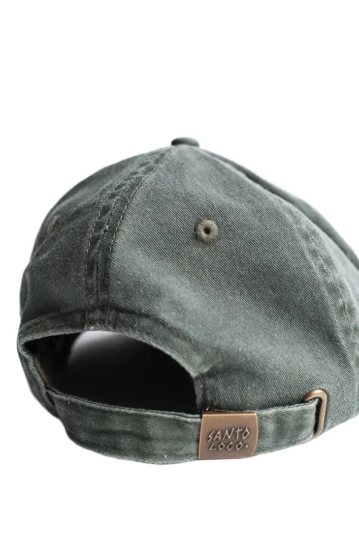 SantoLoco Familia Cap Olive Wash