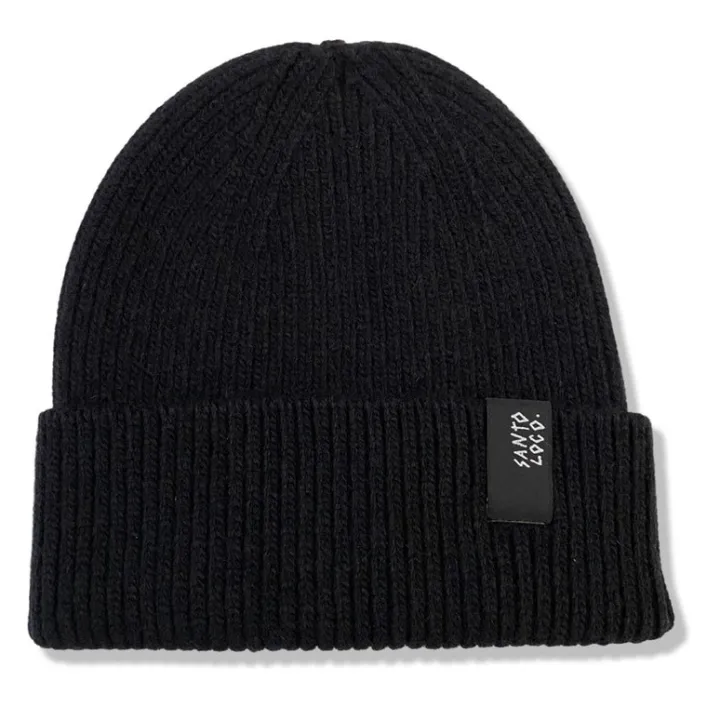 SantoLoco Gorro Beanie Schwarz