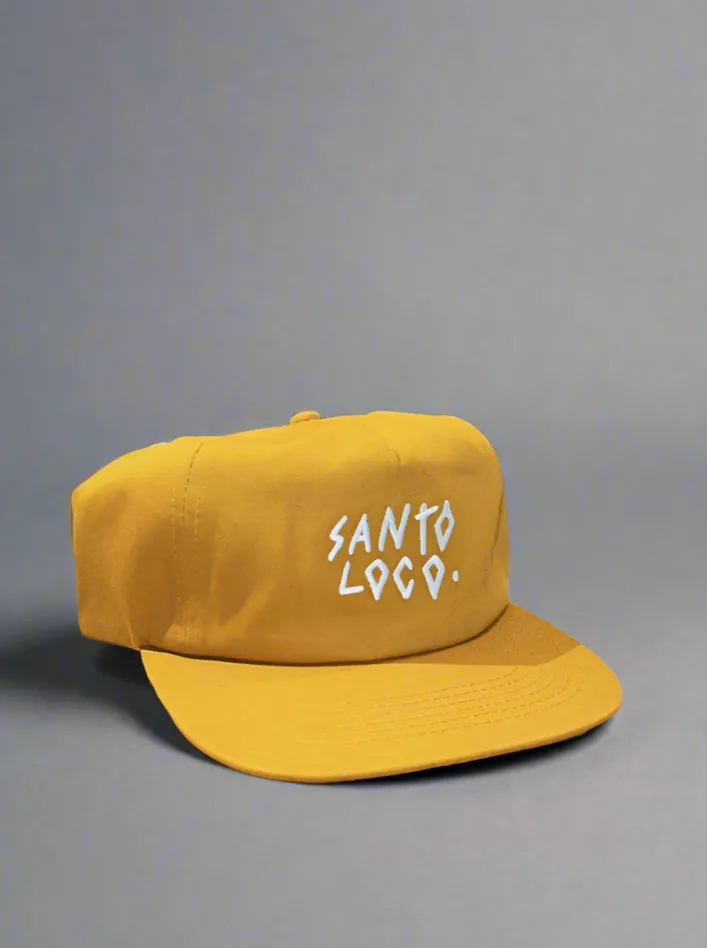 SantoLoco 6-Panel-Kappe Gelb