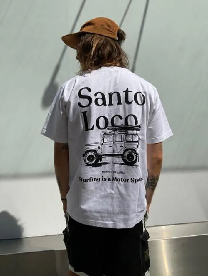 SantoLoco Surfing ist ein Motorsport-T-Shirt