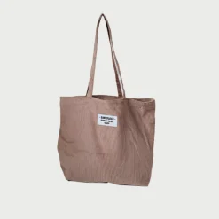 SantoLoco Tote Bag Corduroy Dark Sand