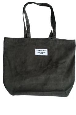 SantoLoco Tote Bag Corduroy Dark Green