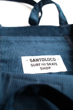 SantoLoco Tote Bag Corduroy Dark Navy