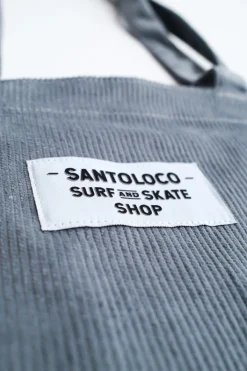SantoLoco Tote Bag Fade Grey