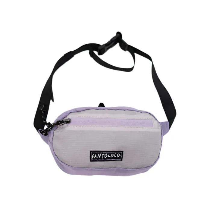 SantoLoco Waist Pack Medium Lavender / Off White