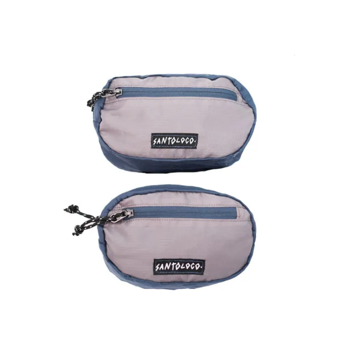 SantoLoco Waist Pack Small Navy / Dark Grey