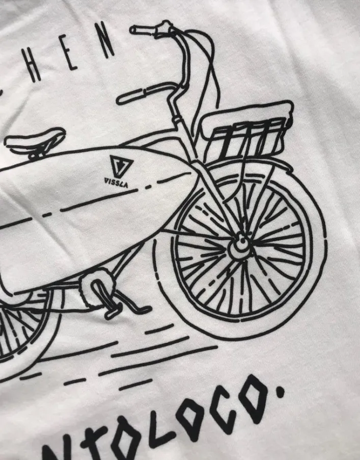 SantoLoco x Vissla – T-Shirt „Destination“