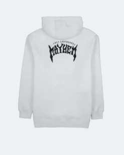 Schwerer Kapuzenpullover von Lost Mayhem Designs