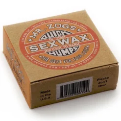 Sex Wax Quick Humps 4X Mid Cool bis Warm Orange 18 - 26°C