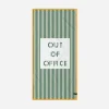 Slowtide Out Of Office Premium Woven Beach Towel