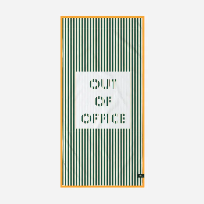 Slowtide Out Of Office Premium Woven Beach Towel