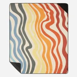 Slowtide Textured Waves Picknickdecke