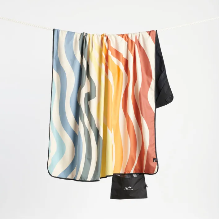 Slowtide Textured Waves Picknickdecke