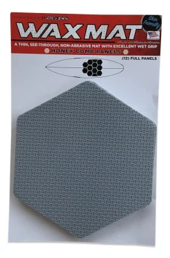 SurfCo Hawaii Honey Comb Wachsmatten-Set, Grau
