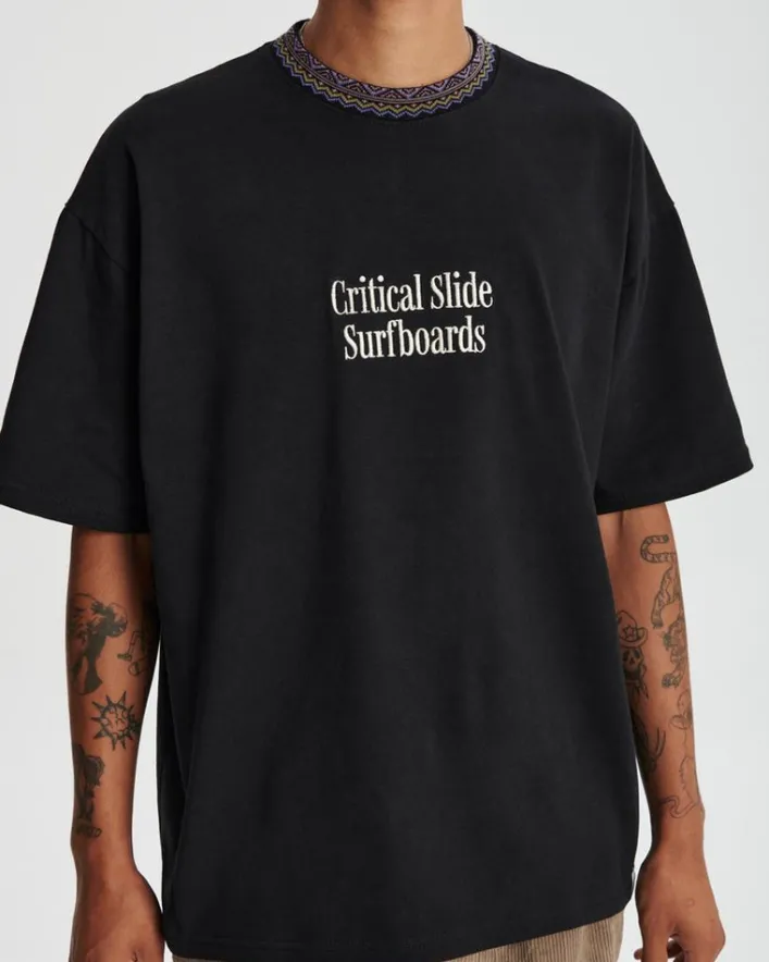 TCSS versetztes Rippen-T-Shirt
