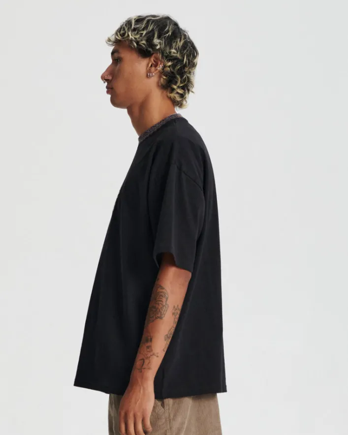 TCSS versetztes Rippen-T-Shirt