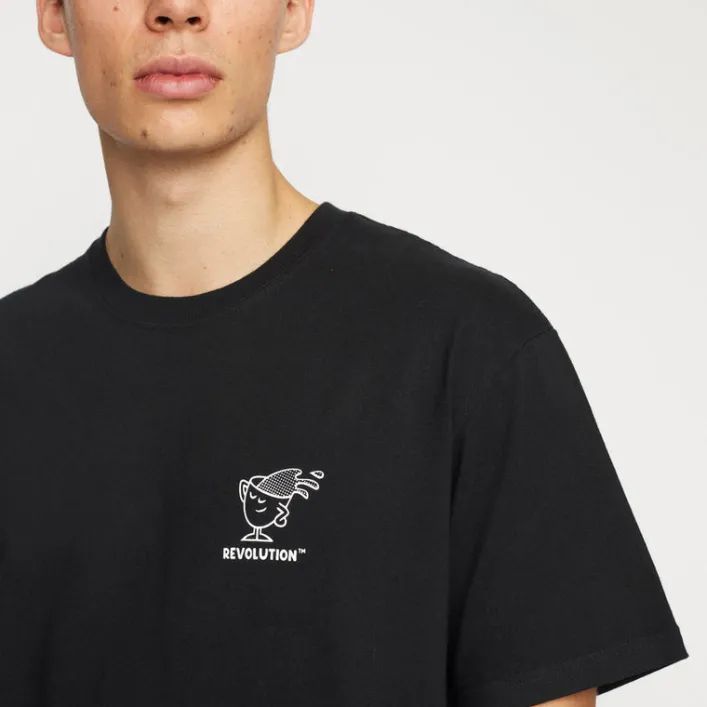 T-Shirt mit Revolution-Print