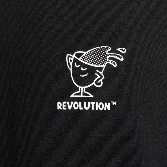 T-Shirt mit Revolution-Print