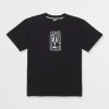 T-Shirt Volcom Dentall SST Schwarz