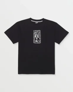 T-Shirt Volcom Dentall SST Schwarz