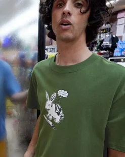 T-Shirt Volcom Dentall SST Dunkelpinie