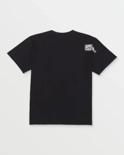 T-Shirt Volcom Dentall SST Schwarz