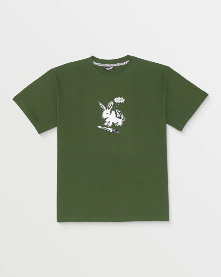 T-Shirt Volcom Dentall SST Dunkelpinie