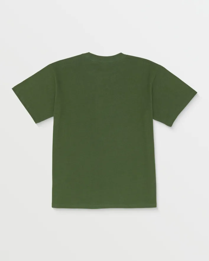 T-Shirt Volcom Dentall SST Dunkelpinie