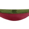 TTTM Original Pro Hammock Burgundy (325 x 200 cm Original Hammock incl green zipable bug net and UHMPE ridgeline)