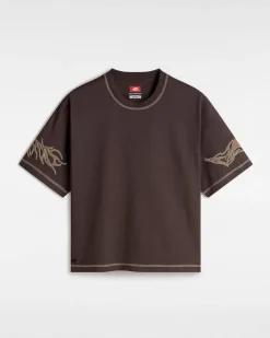 Vans – T-Shirt „Skate Mike G“ mit Tribal-Print