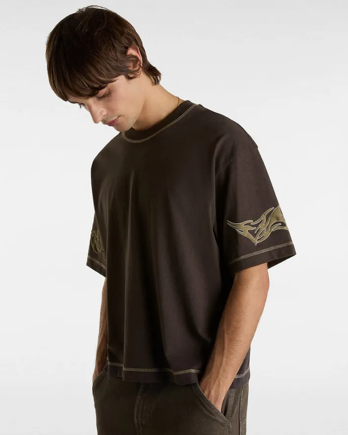 Vans – T-Shirt „Skate Mike G“ mit Tribal-Print