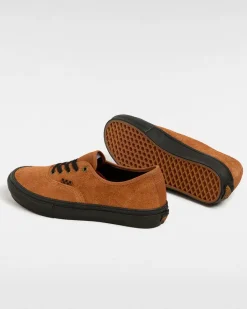 Vans Skate Authentic Schuhe Suede BLK/Rust