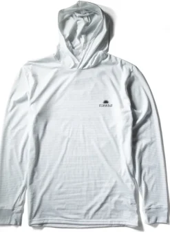 Vissla The Box Comp Lite Eco LS Performance-T-Shirt mit Kapuze