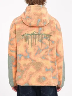 Volcom – TT B Iguchi – Fleece-Kapuzenpullover mit Reißverschluss